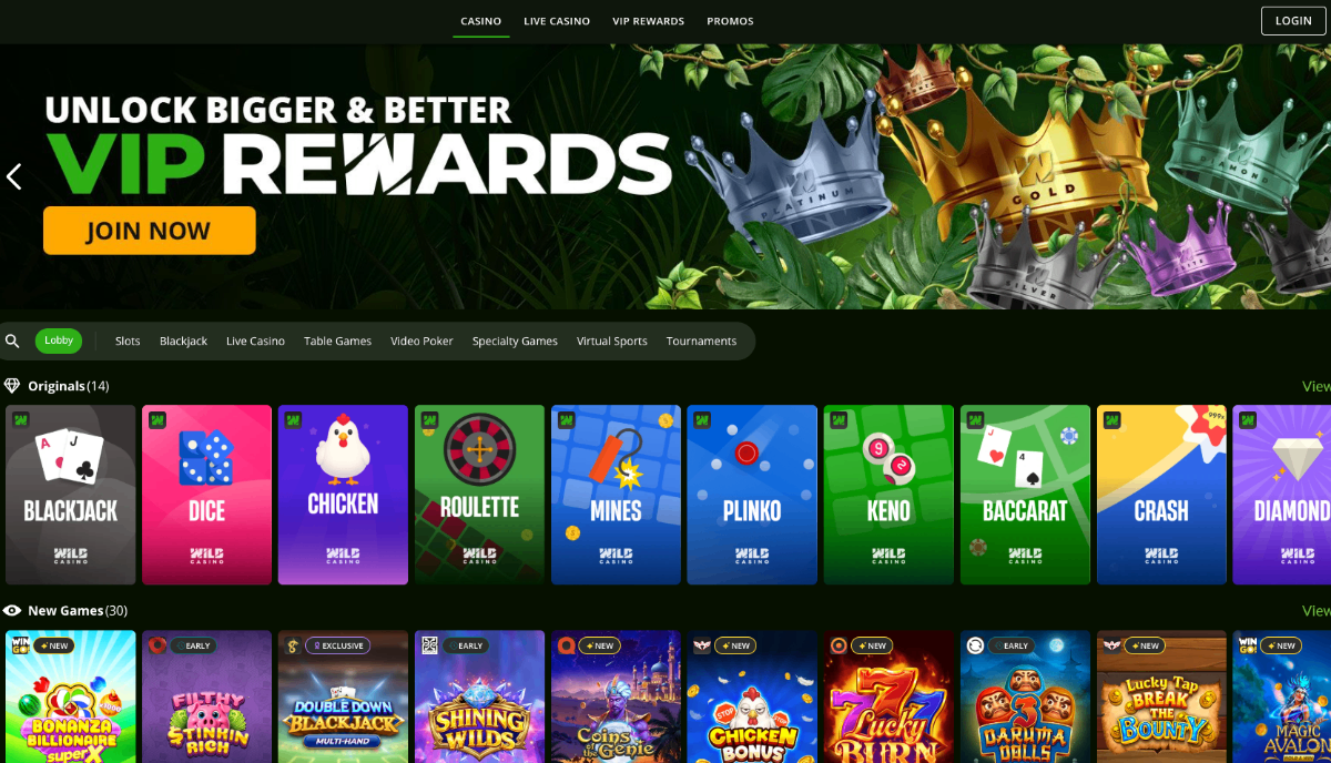 Wild Casino Instant Withdrawal Casino